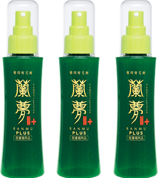 薬用育毛剤「蘭夢」【黄金率】プラス 100ml-